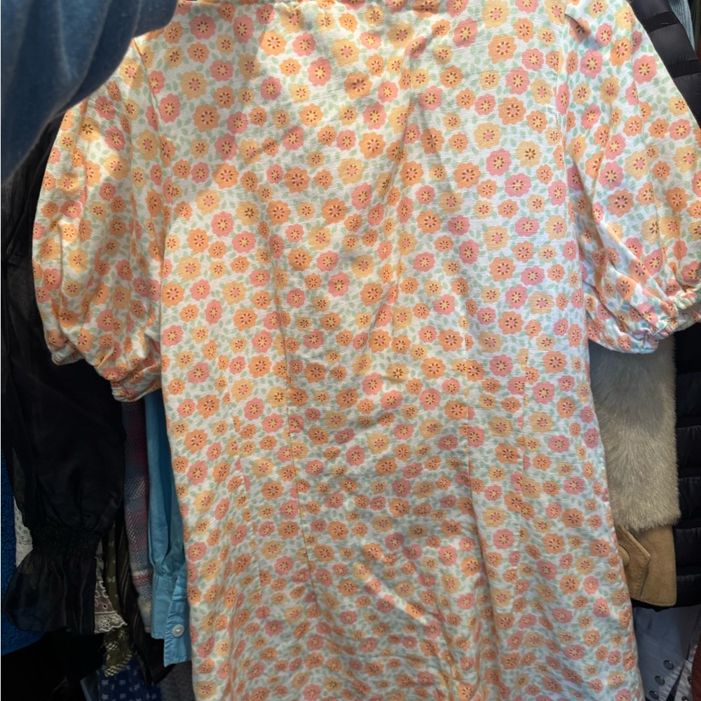 Rixo floral mini dress - Picture 6 of 8